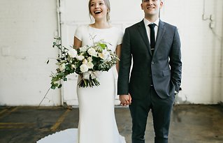 Image 10 - David + Jenna: A minimalist warehouse wedding in Real Weddings.