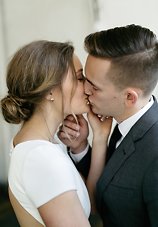 Image 21 - David + Jenna: A minimalist warehouse wedding in Real Weddings.