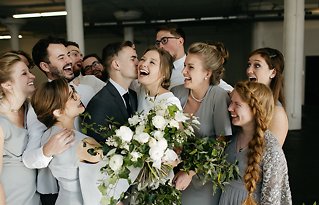 Image 19 - David + Jenna: A minimalist warehouse wedding in Real Weddings.