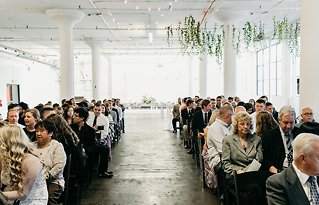 Image 15 - David + Jenna: A minimalist warehouse wedding in Real Weddings.
