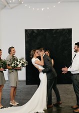 Image 17 - David + Jenna: A minimalist warehouse wedding in Real Weddings.