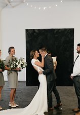 Image 18 - David + Jenna: A minimalist warehouse wedding in Real Weddings.