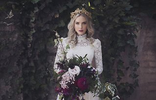 Image 13 - Majestic Empress: Viktoria Novak in Wedding + Bridal Fashion.