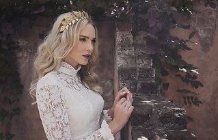 Image 5 - Majestic Empress: Viktoria Novak in Wedding + Bridal Fashion.