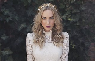 Image 15 - Majestic Empress: Viktoria Novak in Wedding + Bridal Fashion.