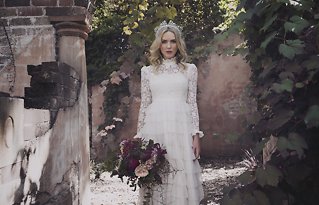 Image 1 - Majestic Empress: Viktoria Novak in Wedding + Bridal Fashion.