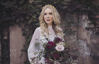 Image 3 - Majestic Empress: Viktoria Novak in Wedding + Bridal Fashion.