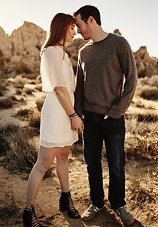Image 6 - Jess + Chris: Desert sunset engagement shoot in Engagement.
