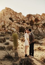 Image 10 - Jess + Chris: Desert sunset engagement shoot in Engagement.