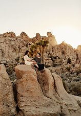Image 11 - Jess + Chris: Desert sunset engagement shoot in Engagement.