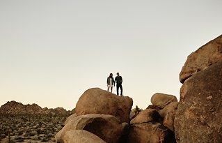 Image 23 - Jess + Chris: Desert sunset engagement shoot in Engagement.