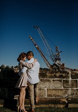 Image 12 - Cockatoo Island Industrial Engagement Shoot in Engagement.