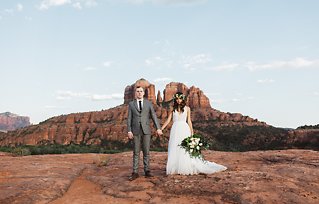 Image 3 - Elopement Love in Sedona, Arizona – Kait & James p.2 in Real Weddings.