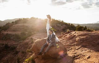 Image 8 - Elopement Love in Sedona, Arizona – Kait & James p.2 in Real Weddings.