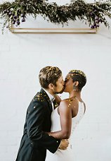 Image 8 - Confetti Goals – Industrial Warehouse Wedding in Styled Shoots.