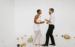 Image 29 - Confetti Goals – Industrial Warehouse Wedding in Styled Shoots.