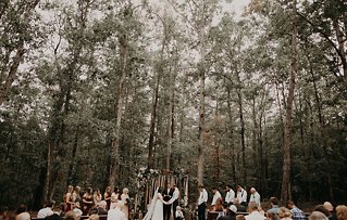 Image 17 - Boho Wedding in the Forest in Real Weddings.