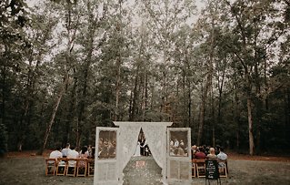 Image 18 - Boho Wedding in the Forest in Real Weddings.
