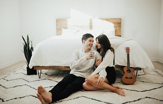 Image 1 - Intimate In-Home Anniversary – Jess + Gabriel Conte in Love + Marriage.