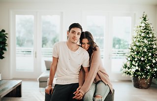 Image 15 - Intimate In-Home Anniversary – Jess + Gabriel Conte in Love + Marriage.