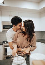Image 23 - Intimate In-Home Anniversary – Jess + Gabriel Conte in Love + Marriage.