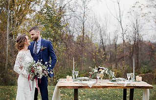 Image 32 - A Handmade Wedding with Meaningful Details and Fall Colours in Styled Shoots.