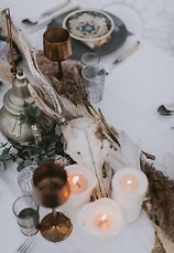 Image 26 - Alluring Bohemian Meets Modern Mediterranean – styling + floral wedding inspiration in Styled Shoots.