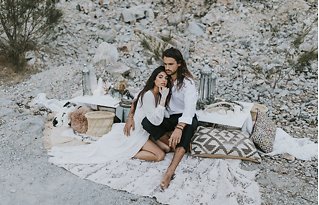Image 35 - Alluring Bohemian Meets Modern Mediterranean – styling + floral wedding inspiration in Styled Shoots.