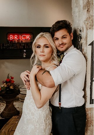Image 30 - Eclectic + Moody – Industrial Inspiration at Brick at Blue Star, TX in Styled Shoots.