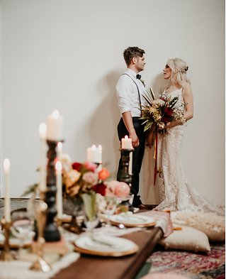 Image 20 - Eclectic + Moody – Industrial Inspiration at Brick at Blue Star, TX in Styled Shoots.