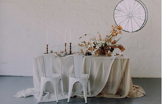 Image 1 - The most gorgeous, minimal floral arch we’ve ever seen! Simple Wedding Inspiration in South Africa in Styled Shoots.