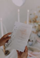 Image 10 - The most gorgeous, minimal floral arch we’ve ever seen! Simple Wedding Inspiration in South Africa in Styled Shoots.