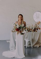 Image 11 - The most gorgeous, minimal floral arch we’ve ever seen! Simple Wedding Inspiration in South Africa in Styled Shoots.