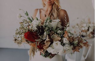 Image 12 - The most gorgeous, minimal floral arch we’ve ever seen! Simple Wedding Inspiration in South Africa in Styled Shoots.