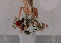 Image 22 - The most gorgeous, minimal floral arch we’ve ever seen! Simple Wedding Inspiration in South Africa in Styled Shoots.