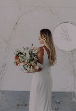 Image 23 - The most gorgeous, minimal floral arch we’ve ever seen! Simple Wedding Inspiration in South Africa in Styled Shoots.