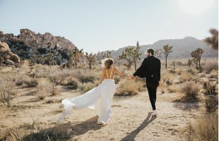 Image 16 - Emotional Joshua Tree Elopement with Boho Styling in Real Weddings.