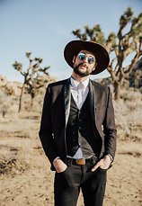 Image 19 - Emotional Joshua Tree Elopement with Boho Styling in Real Weddings.