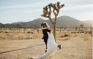 Image 32 - Emotional Joshua Tree Elopement with Boho Styling in Real Weddings.