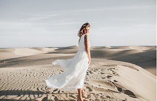 Image 9 - Simple Sand Dune Bridal Fashion Inspiration in Bridal Designer Collections.