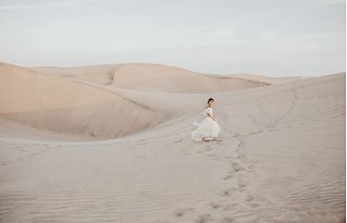 Image 16 - Simple Sand Dune Bridal Fashion Inspiration in Bridal Designer Collections.