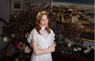 Image 18 - Handmade Elegance – New Viktoria Novak headpiece collection! in Bridal Designer Collections.