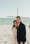 Image 15 - Intimate Beach Elopement full of Modern Boho vibes – Florida Sunset Wedding in Real Weddings.