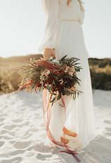 Image 22 - Intimate Beach Elopement full of Modern Boho vibes – Florida Sunset Wedding in Real Weddings.