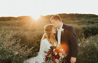 Image 33 - Intimate Beach Elopement full of Modern Boho vibes – Florida Sunset Wedding in Real Weddings.