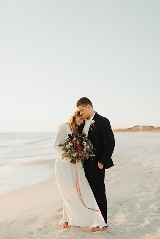 Image 35 - Intimate Beach Elopement full of Modern Boho vibes – Florida Sunset Wedding in Real Weddings.