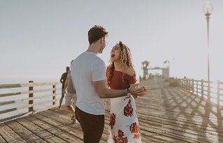 Image 9 - Crazy, Fun and Adventurous Lovers – Oceanside, California in Engagement.