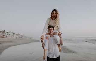 Image 21 - Crazy, Fun and Adventurous Lovers – Oceanside, California in Engagement.