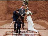 Image 13 - Romantic, Earthy + Bohemian – Red Rock Elopement at Pecos National Park in Real Weddings.