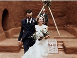 Image 16 - Romantic, Earthy + Bohemian – Red Rock Elopement at Pecos National Park in Real Weddings.